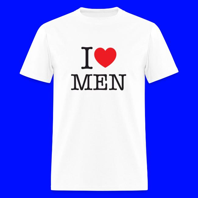 i love men shirt
